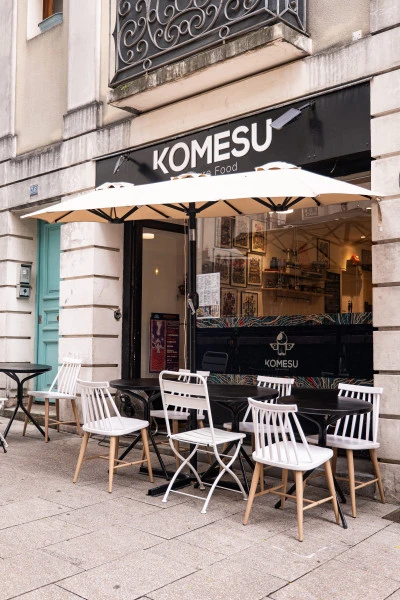 Façade du restaurant KOMESU